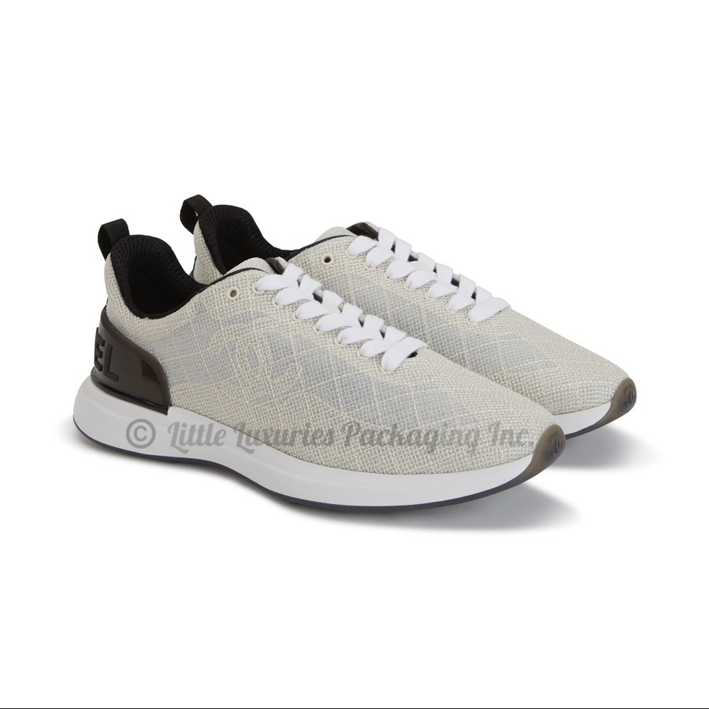 NEW IN BOX Authentic Chanel Gray Mesh Sneakers